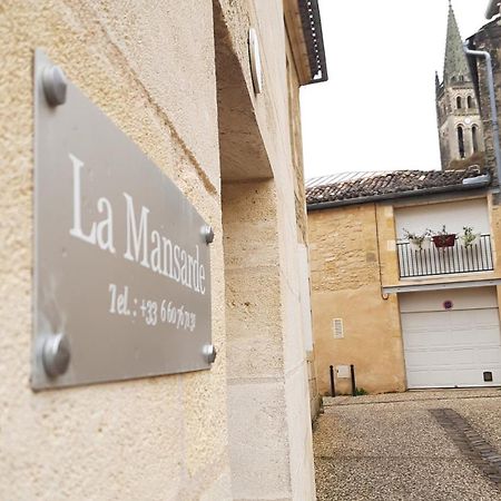 La Mansarde Lejlighed Saint-Émilion Eksteriør billede